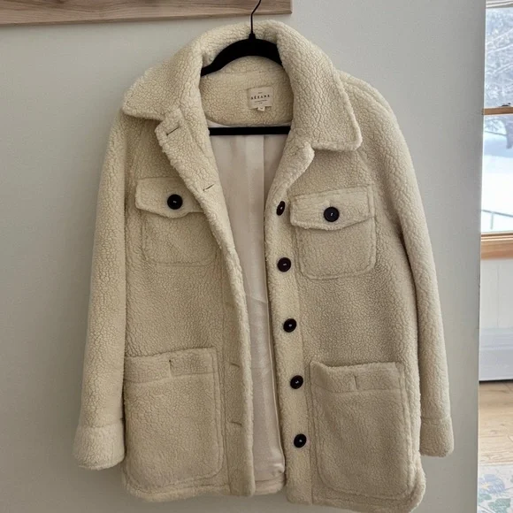 (RARE) Sezane Marlon Coat Size 34 /US 2 - Picture 5 of 8